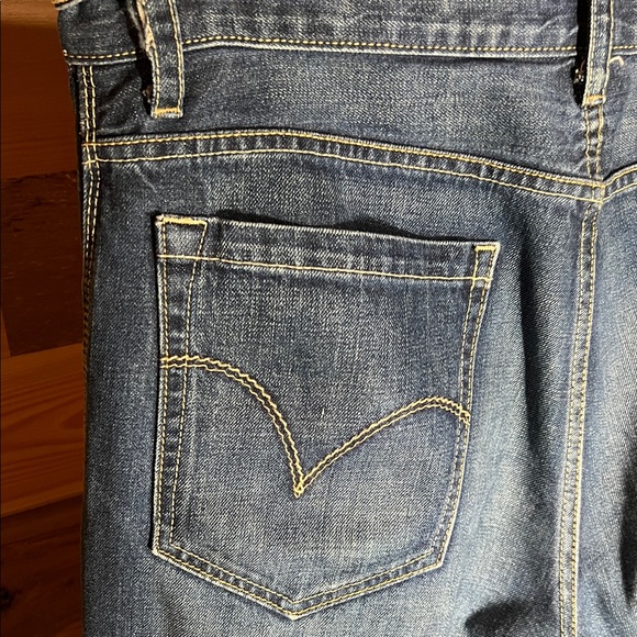 Levi's SilverTab Men's Straight Jeans - Dark Blue 34x32 - Picture 5 of 11